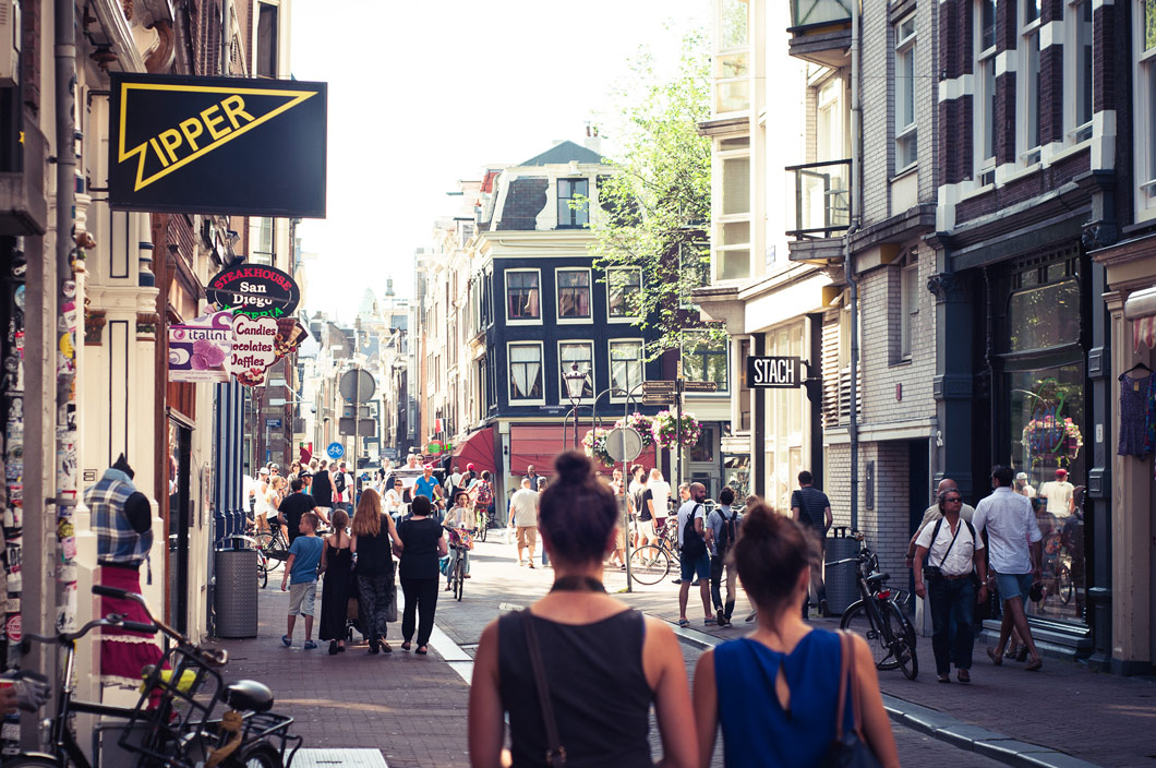 De street. Nine Street. Jordaan. 9 Straatjes. Negen.