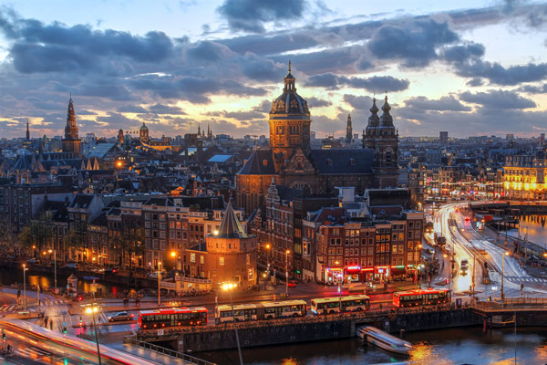 Red Light District in Amsterdam