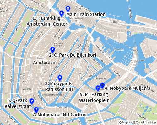 Parking near Mediamarkt Centrum Amsterdam - Parking Centre