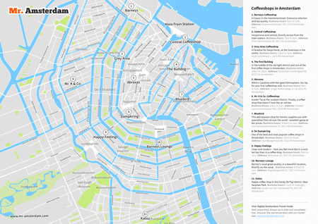 30 Coffee Shops Amsterdam Map - Online Map Around The World